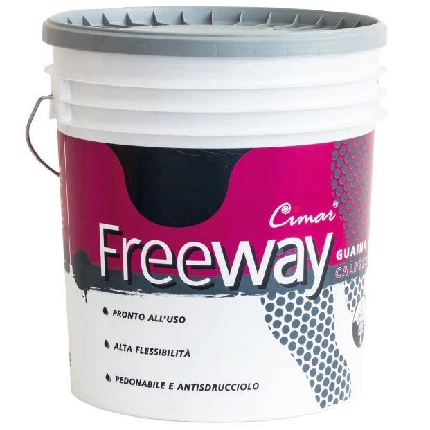 Guaina liquida impermeabilizzante calpestabile Freeway Cimar - CIMAR