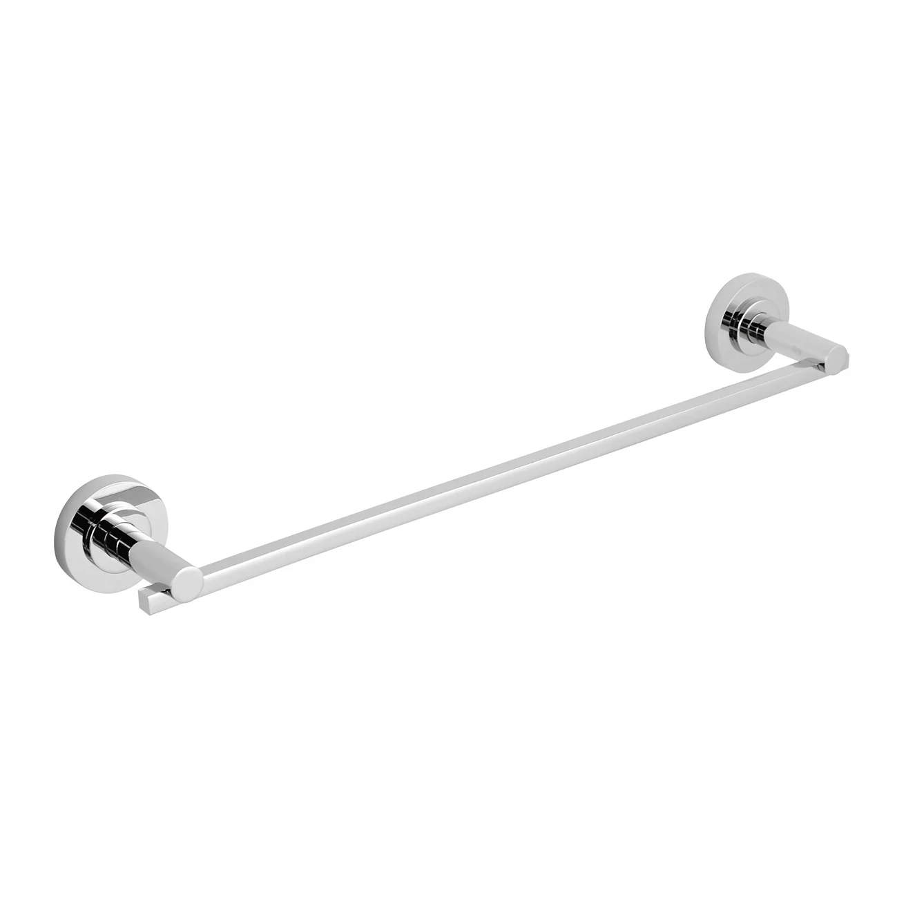 Porta asciugamani rettangolare in ottone cromato lucido Jaguar Morini - MORINI