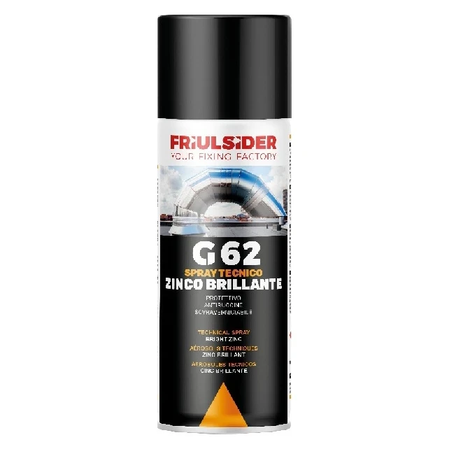 Spray tecnico protettivo zinco brillante G62 Friulsider - friulsider-logo
