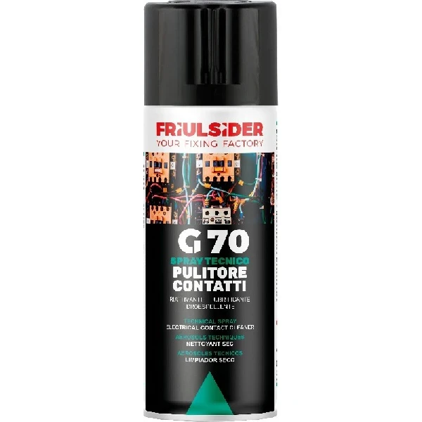 Spray tecnico pulitore contatti G70 Friulsider - friulsider-logo