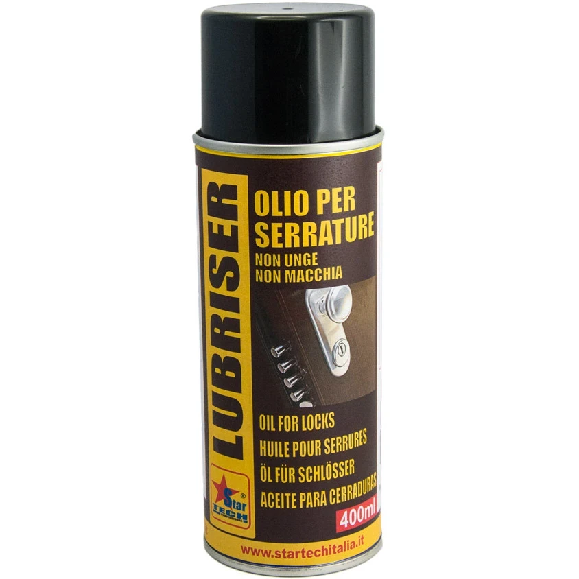 Spray olio lubrificante serrature Lubriser Startech - STARTECH