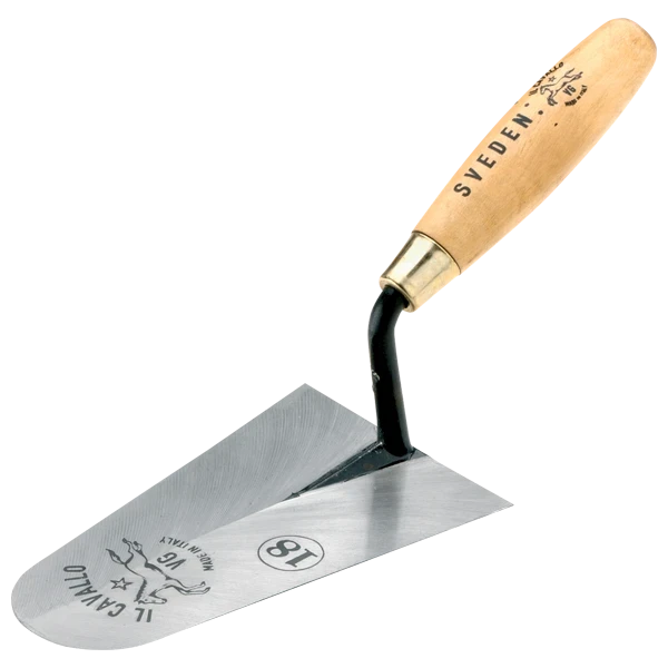 Cazzuola punta tonda muratore Il Cavallo Sveden - SVEDENC