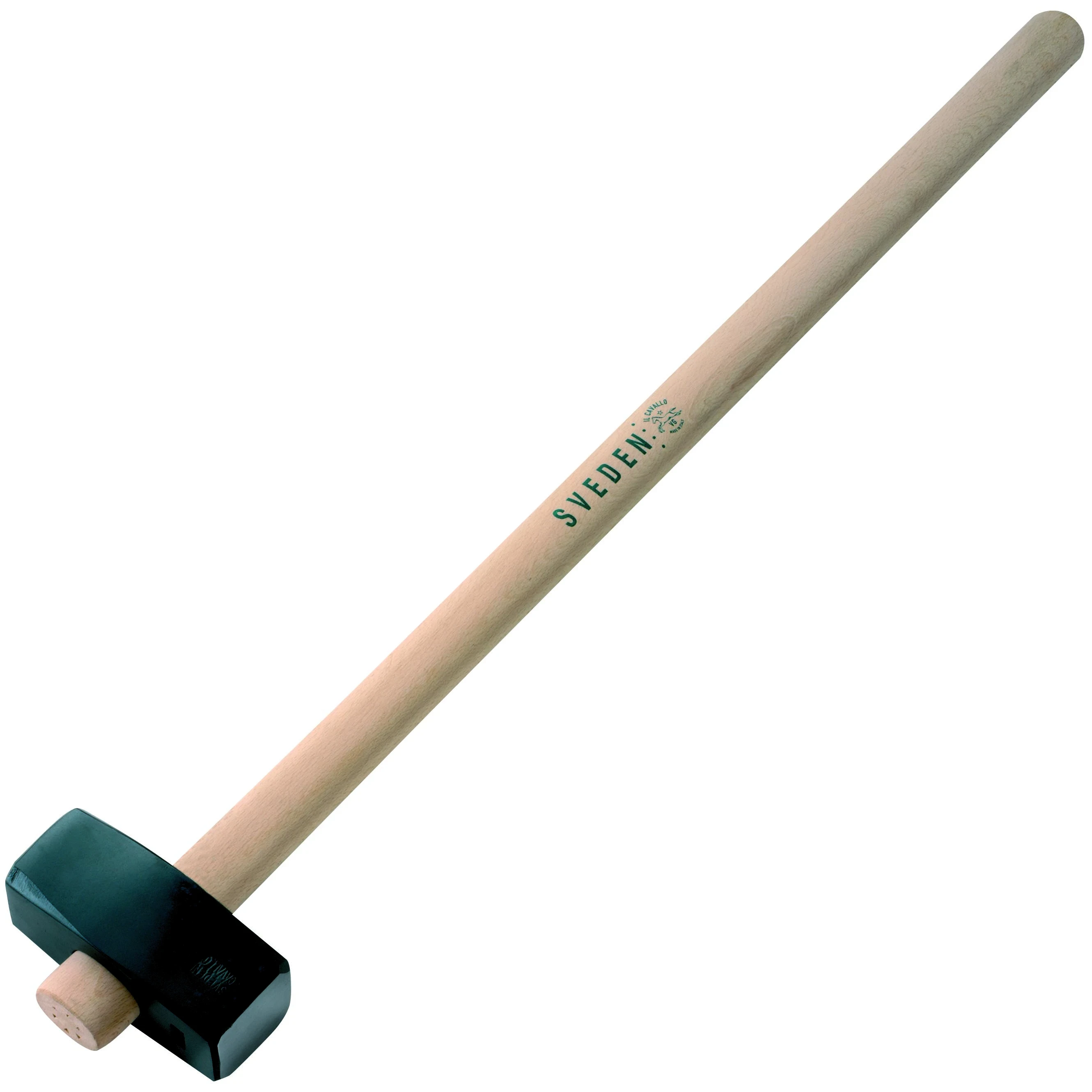 Mazzetta coppia muratore manico legno Il Cavallo Sveden - sveden