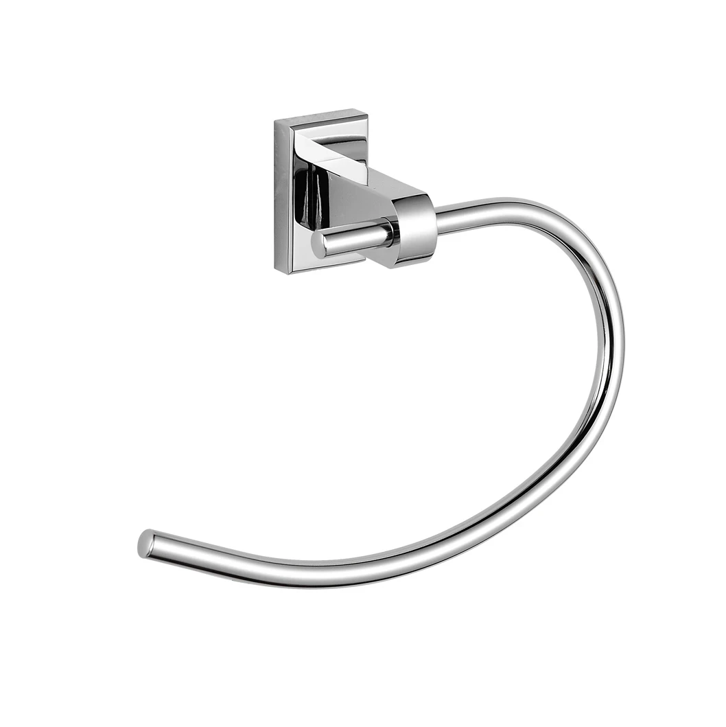 Porta asciugamani ad anello in ottone cromato lucido Bentley Morini - MORINI