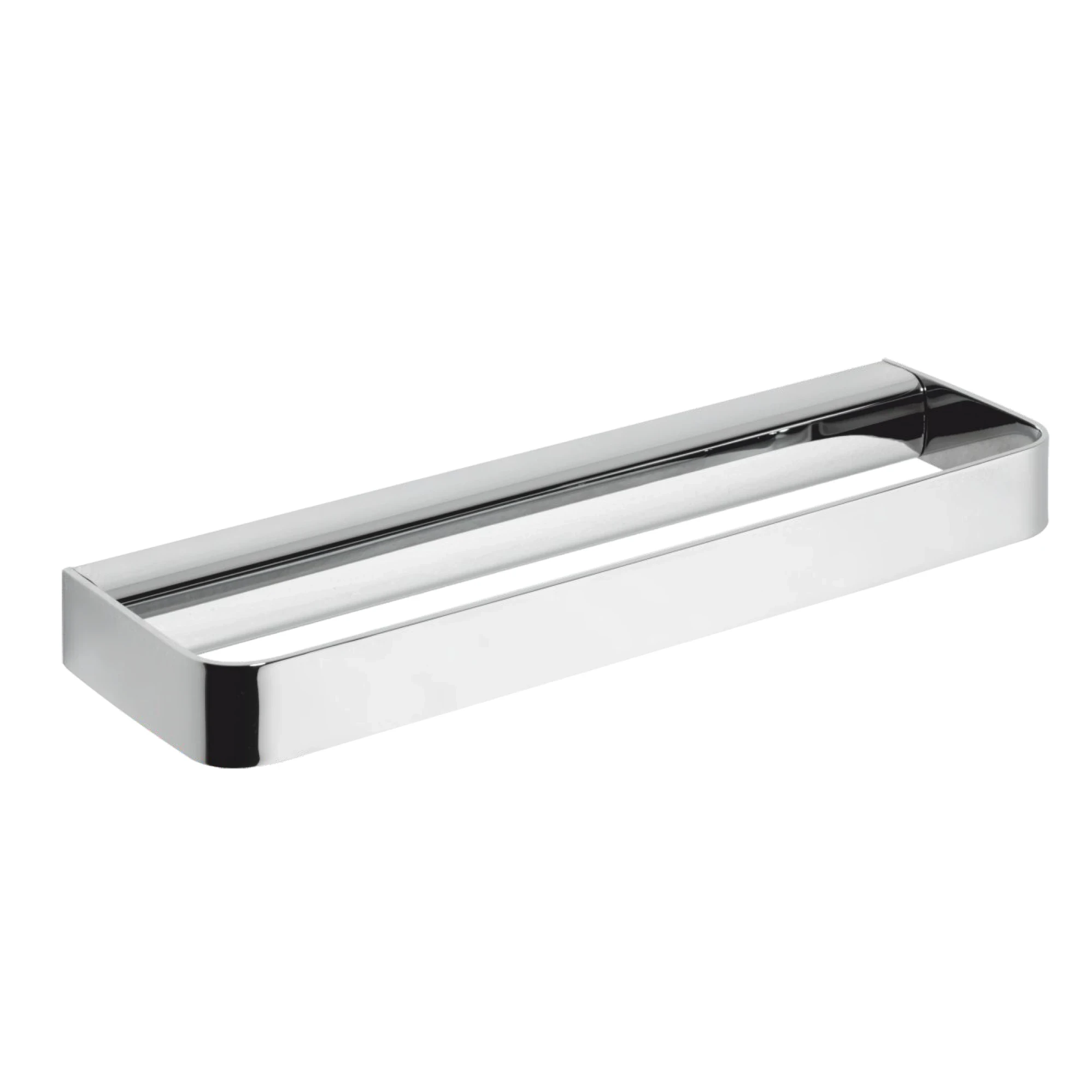 Porta asciugamani bagno in acciaio cromato lucido Serie 25 Metaform - METAFO