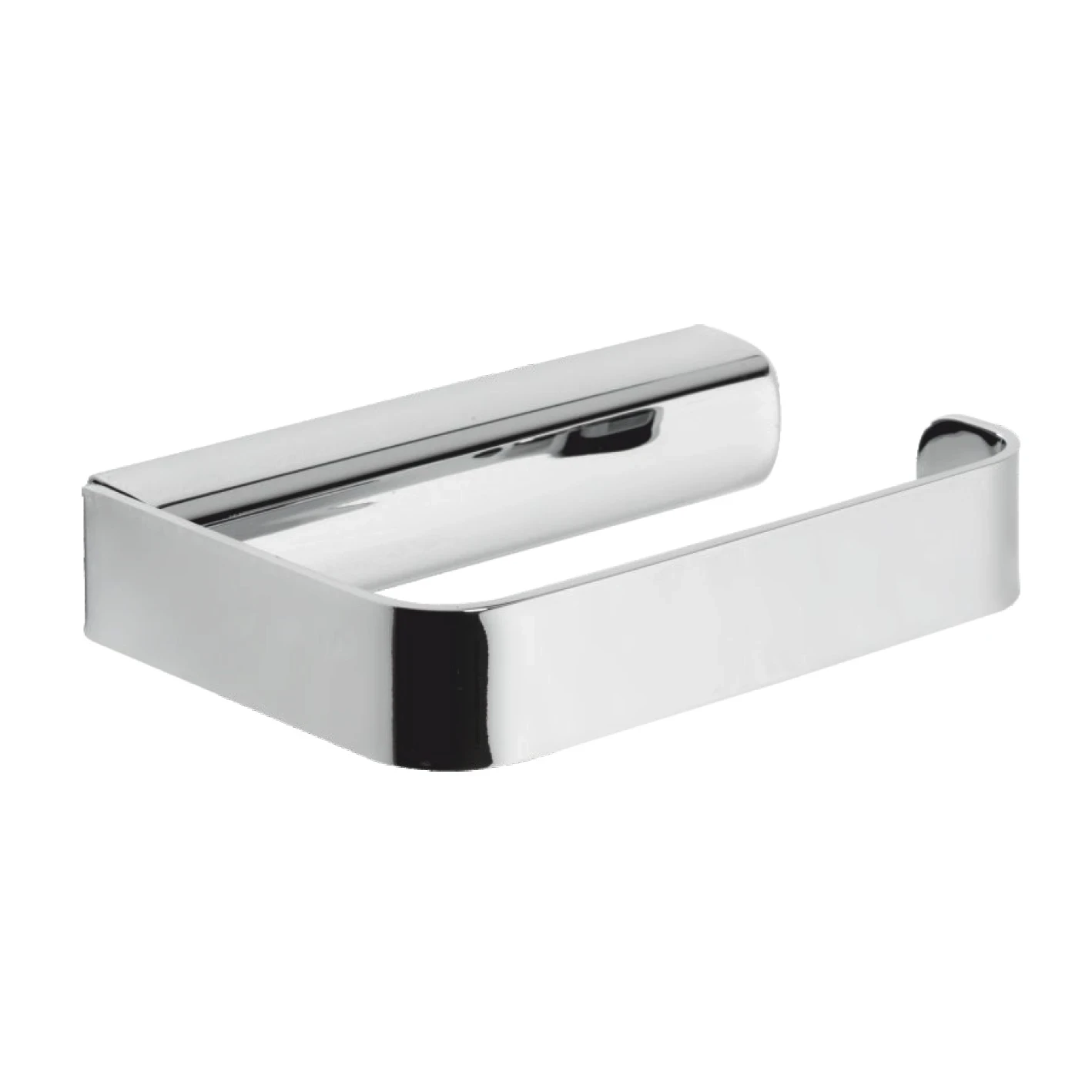 Porta rotolo bagno in acciaio cromato lucido Serie 25 Metaform - METAFO