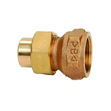 Bocchettone 90° F filetto F bronzo 4000 Conex Bänninger - SANHA