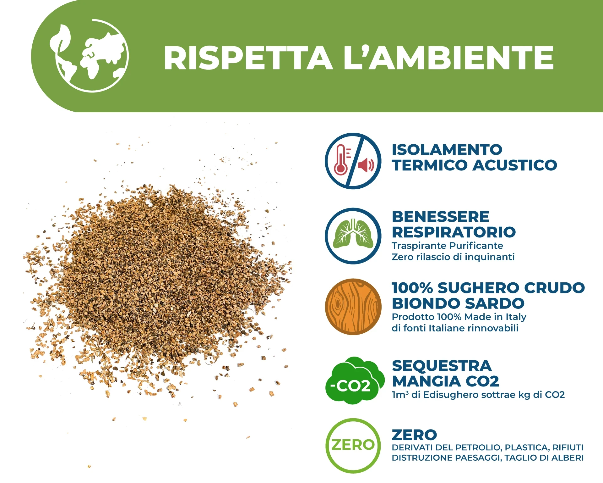 Sughero Granulato ICount | 2 LT Grezzo In Grani 1-2 Mm | Per Crafts, Giardinaggio E Fai Da Te - Foto 10