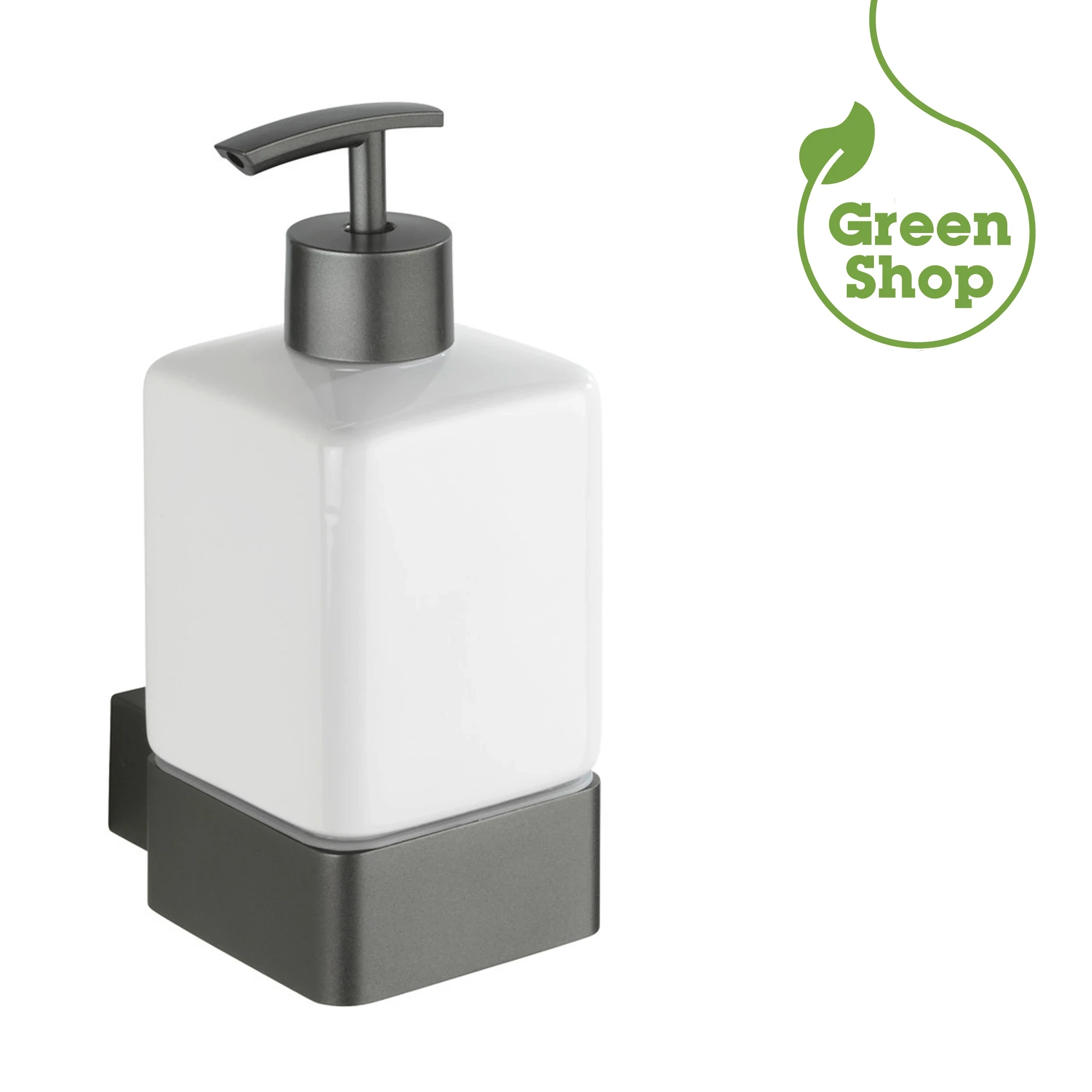 Dispenser sapone in alluminio e ceramica Montella Wenko - WENKO