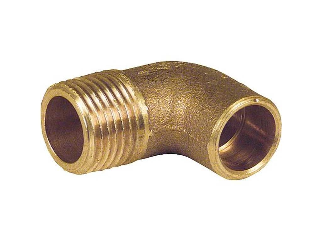 Gomito maschio bronzo 4000 Conex Bänninger - SANHA