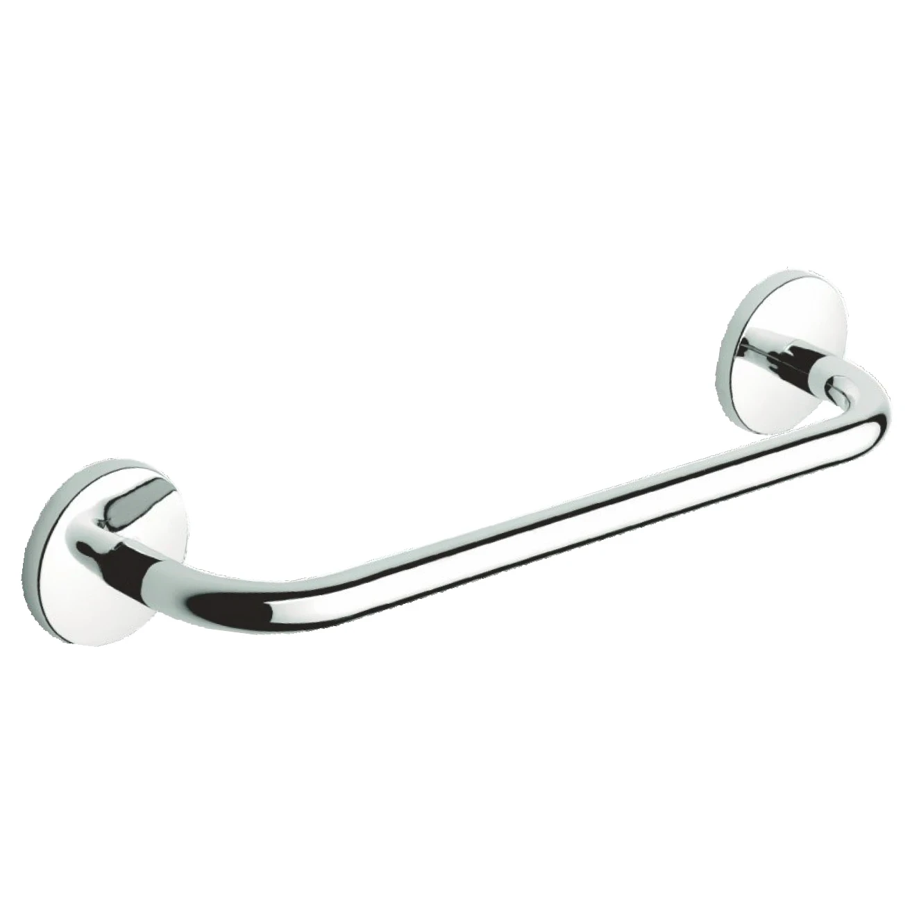 Porta asciugamani in ottone cromato lucido One Metaform - METAFO