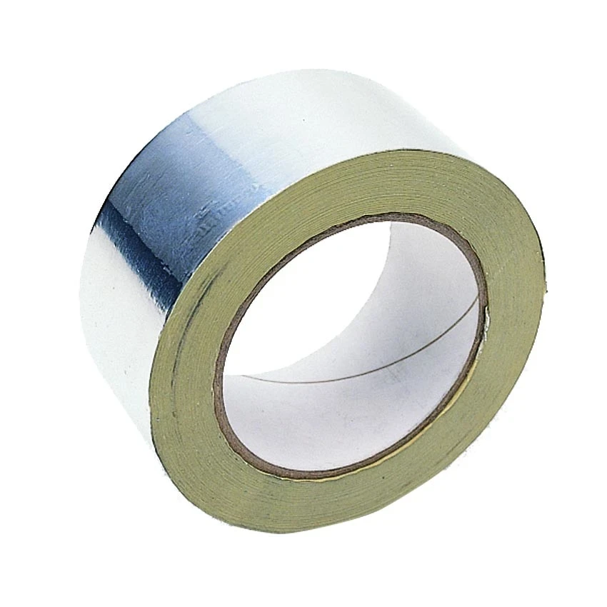 Nastro Adesivo In Alluminio Con Rete Di Rinforzo, 10 Cm X 50 M, Per Impianti Di Ventilazione E Condizionamento