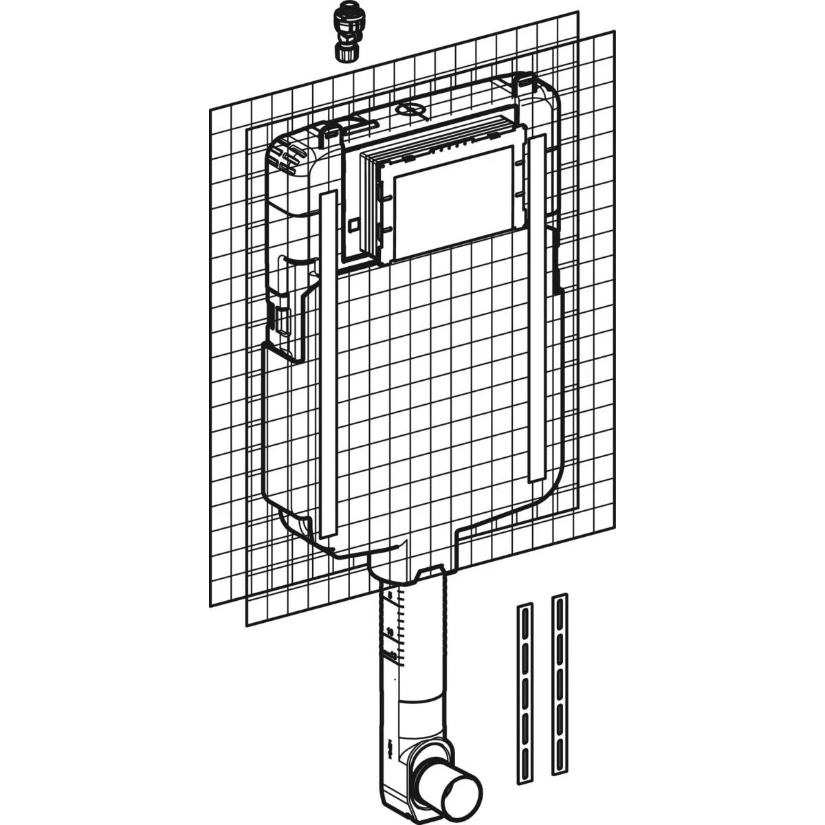 JINGJIANG-valvola di scarico manuale del pulsante di pressione dell'acqua del pu