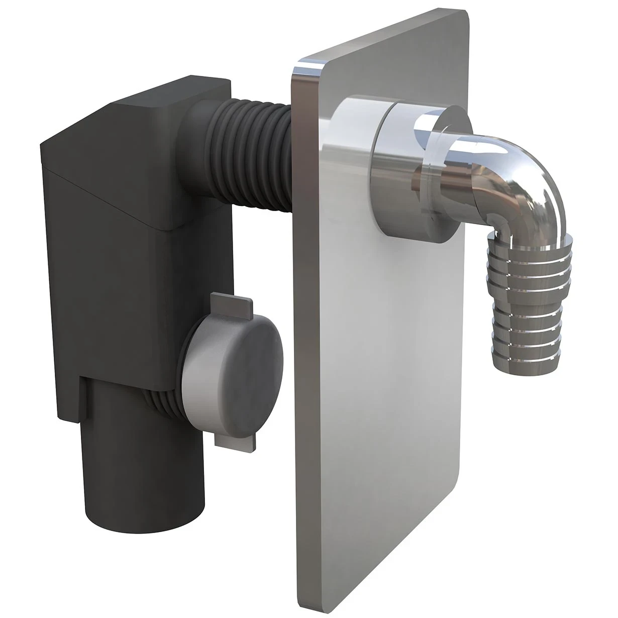 RACCORDO AD 'Y' PER TUBO LAVATRICE/LAVASTOVIGLIE F 3/4' x M 3/4' x M 3/4