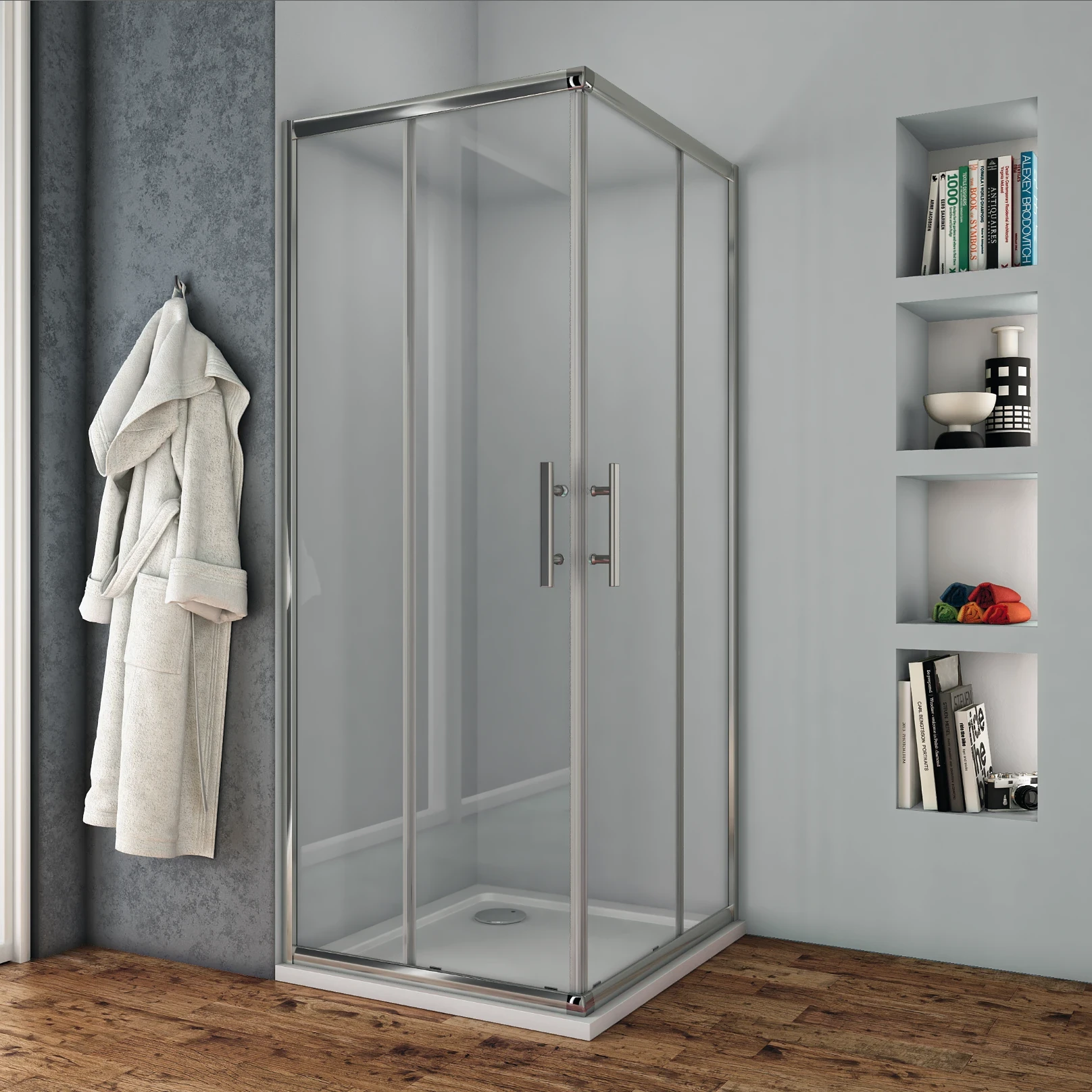 Lato box doccia angolare anta scorrevole Marzia