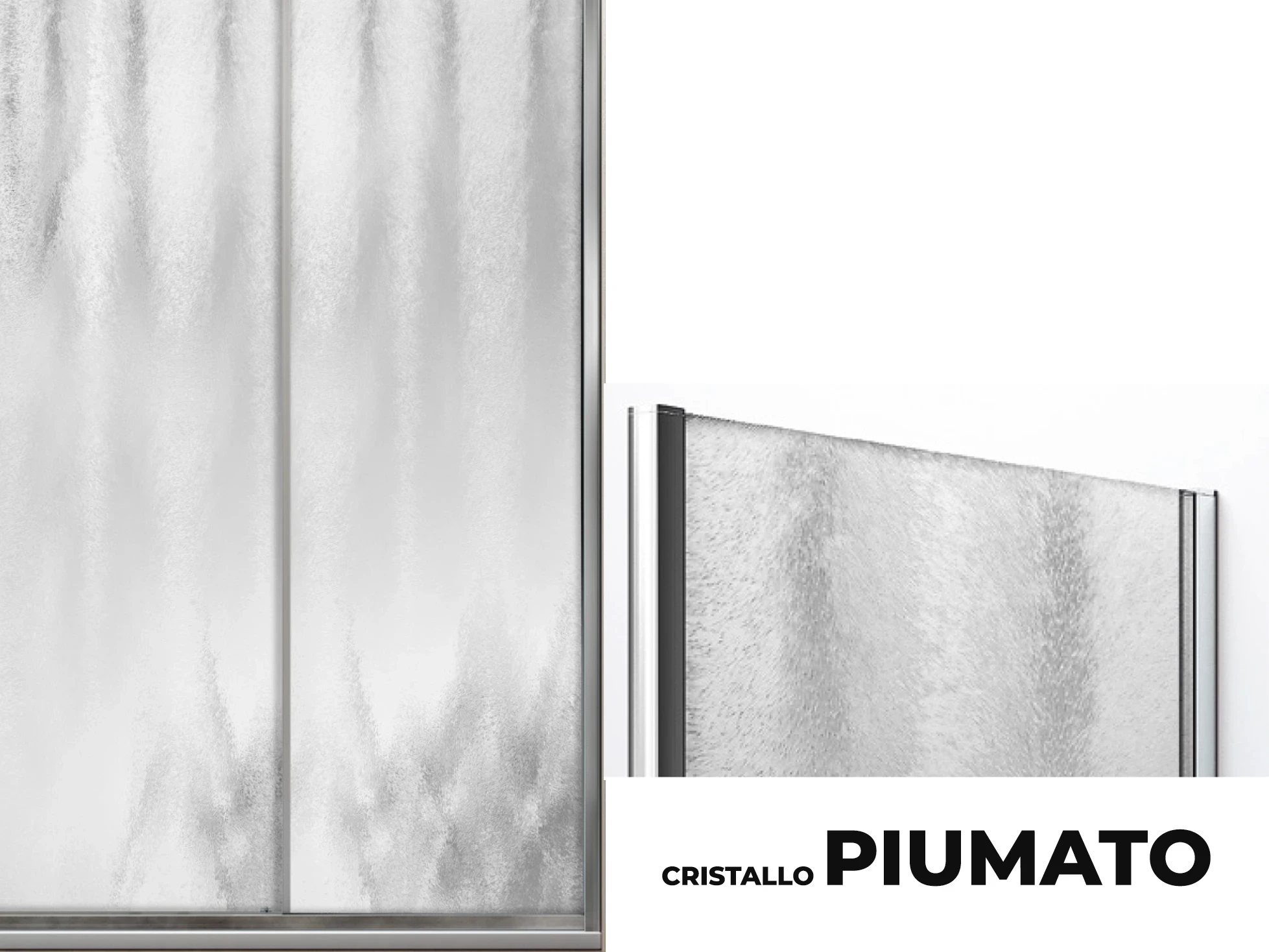 Lato box doccia angolare anta scorrevole Marzia