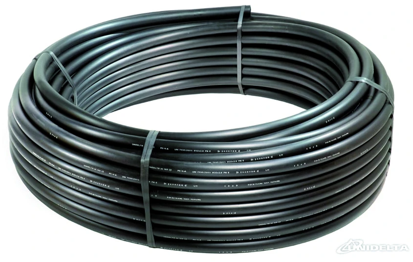 Tubo Irrigazione Polietilene Bassa Densità PE40 PN6 Unidelta