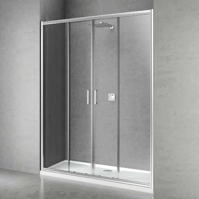 Doppia porta scorrevole Clackbox doccia Facile Rain Box