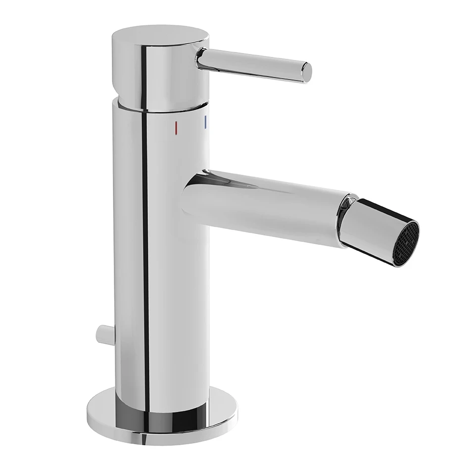 VALAZ Rubinetto monocomando alto per lavabo in cromo serie magro