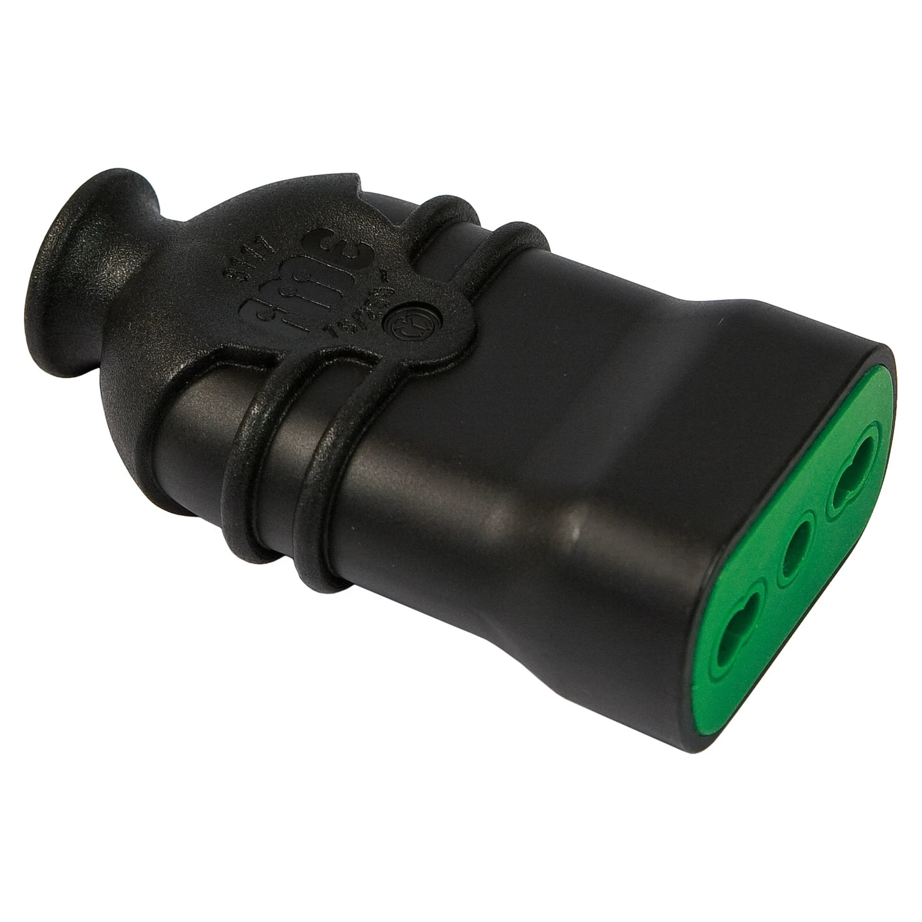 Presa italiana Hi-Pro professionale 2P+T smontabile nera 16A Fanton