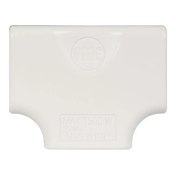 Adattatore Doppio FANTON 82879 - Da Presa TAK-TAK A Presa Tedesca E Bipasso - 10A/16A - Per Campeggio E Piccoli Spazi