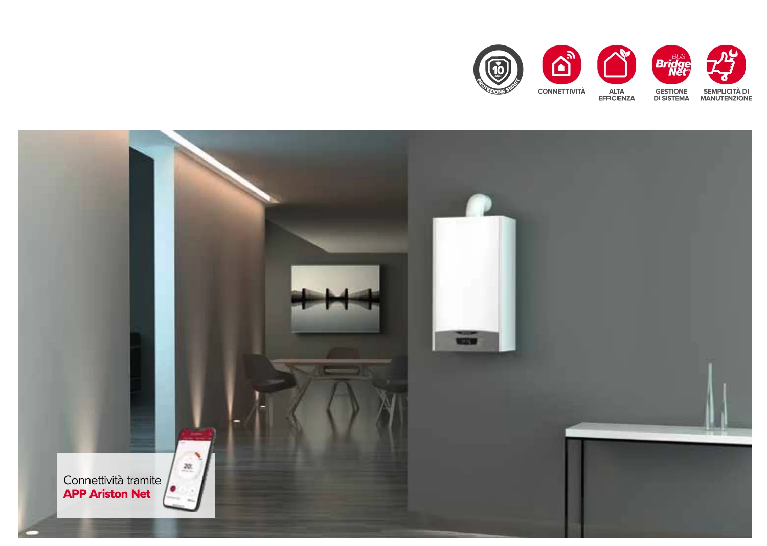 Caldaia a condensazione Clas One Wifi Ariston