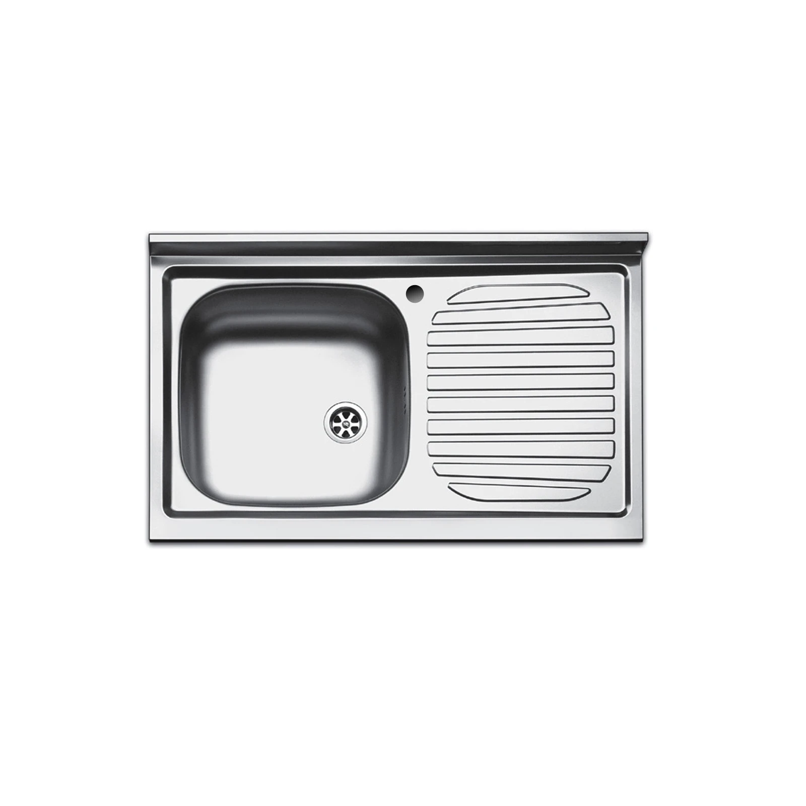 Lavello appoggio vasca inox Zan - PILERI