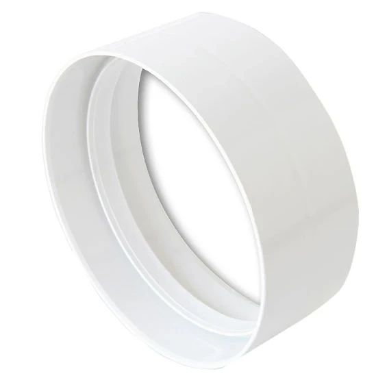 Giunto in ABS bianco per sistema di aerazione canalizzata First