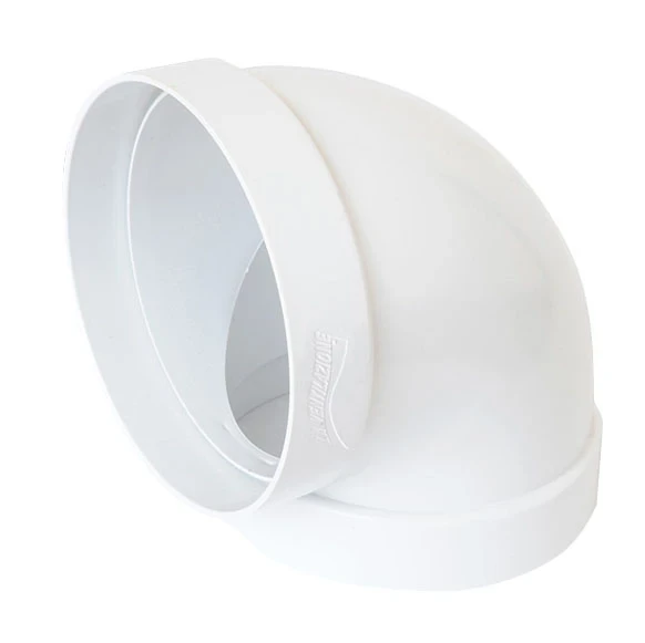 Curva a 90° FF in ABS per sistema di aerazione canalizzata First - FIRST_L