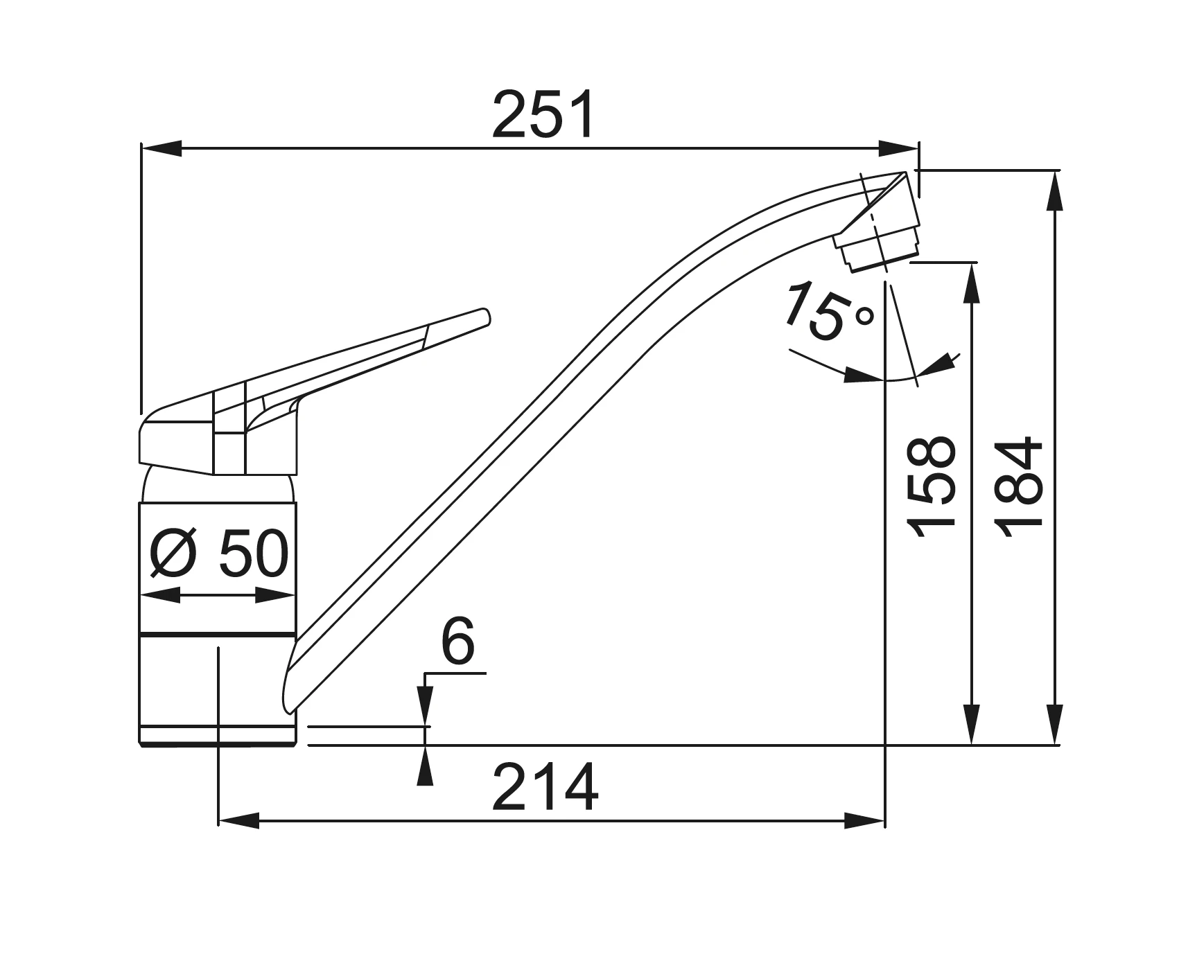 Miscelatore FRANKE Novara Plus Cromato