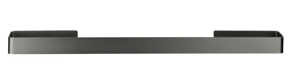 Porta asciugamani biadesivo in alluminio grigio Montella Wenko