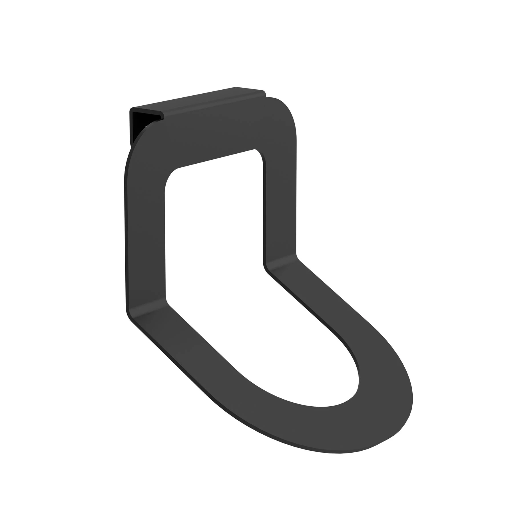 Supporto Asciugacapelli Da Muro A Spirale - In Alluminio, Con Porta Cavo, Nero, Design Moderno - Foto 3