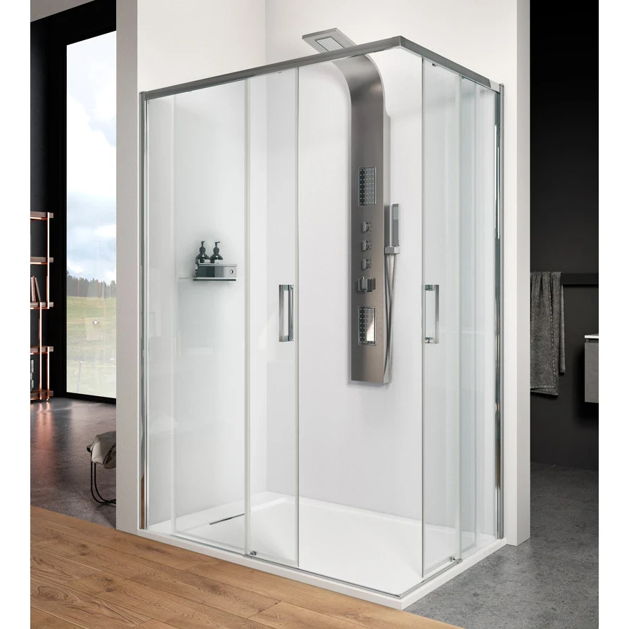 Lato box doccia angolare anta scorrevole Taranto - LACUS