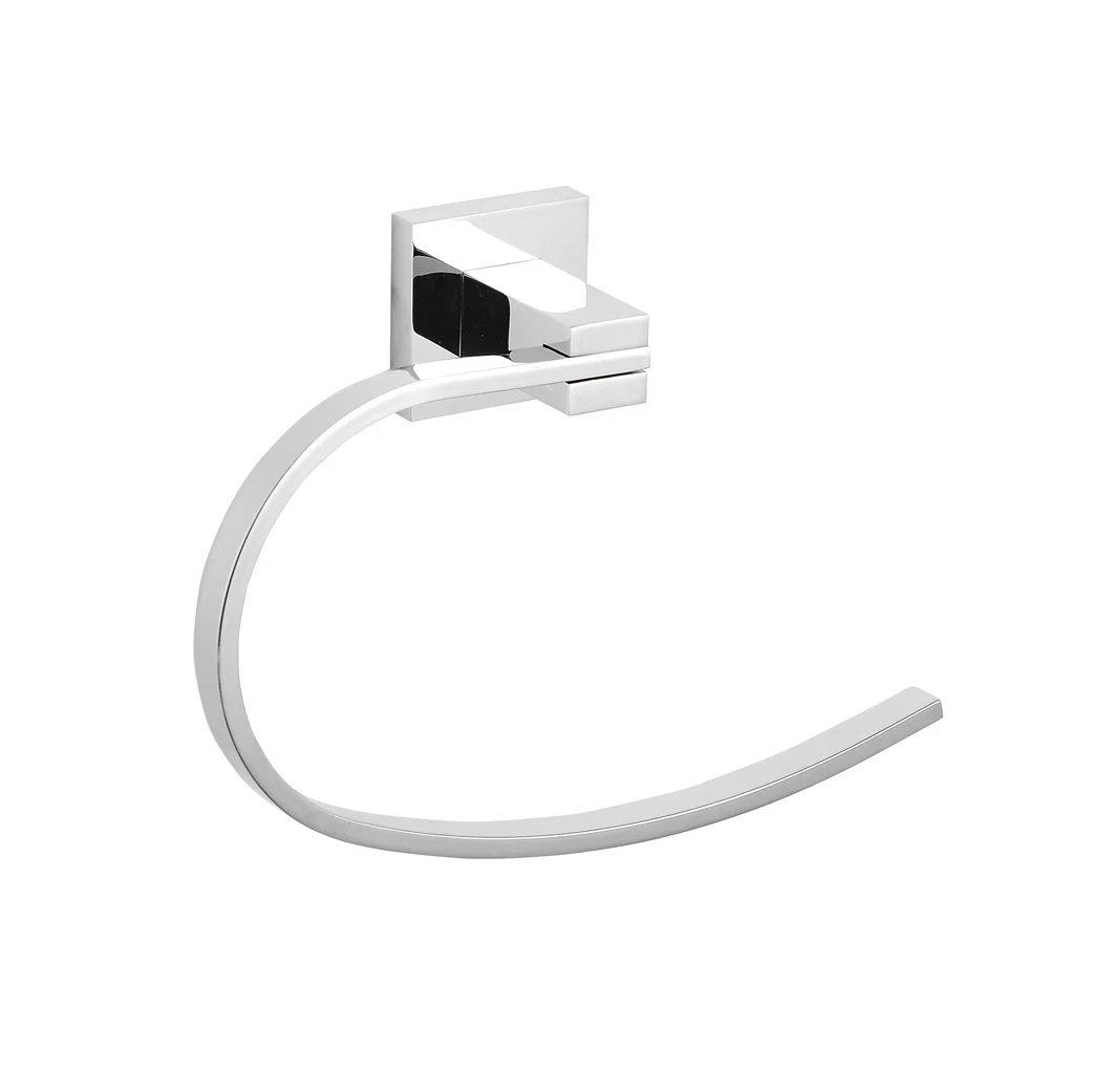 Porta asciugamani ad anello in ottone cromato lucido AMG Morini - MORINI