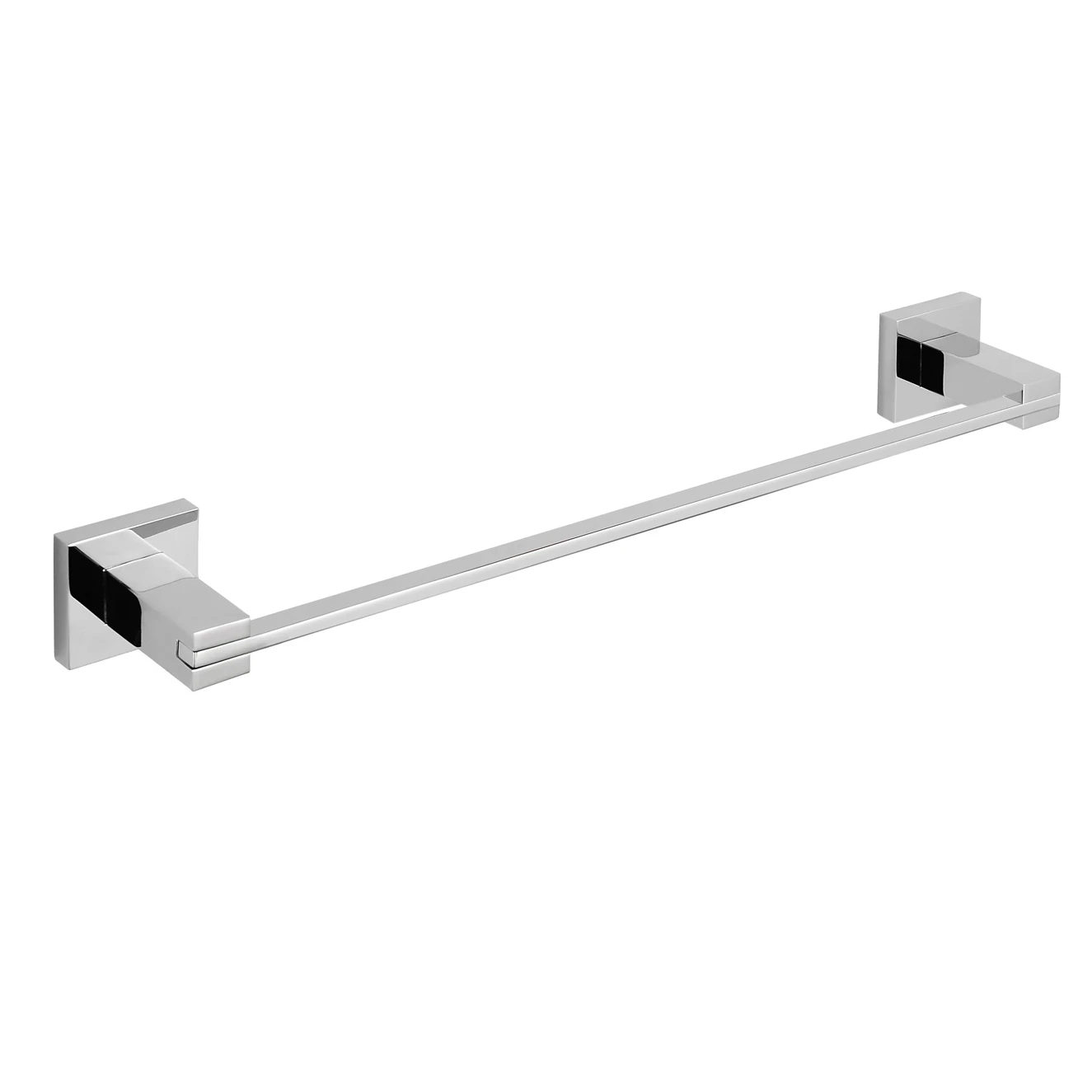 Porta asciugamani rettangolare in ottone cromato lucido AMG Morini - MORINI